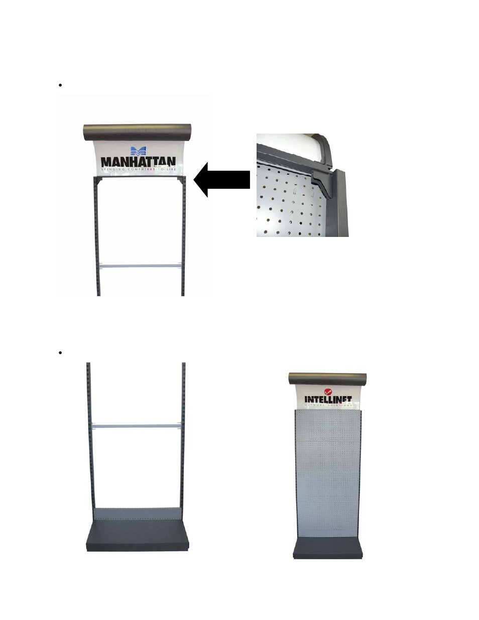 Manhattan 813501 Pegwall Gondola Display Starter Kit - Installation Instructions User Manual | Page 6 / 7