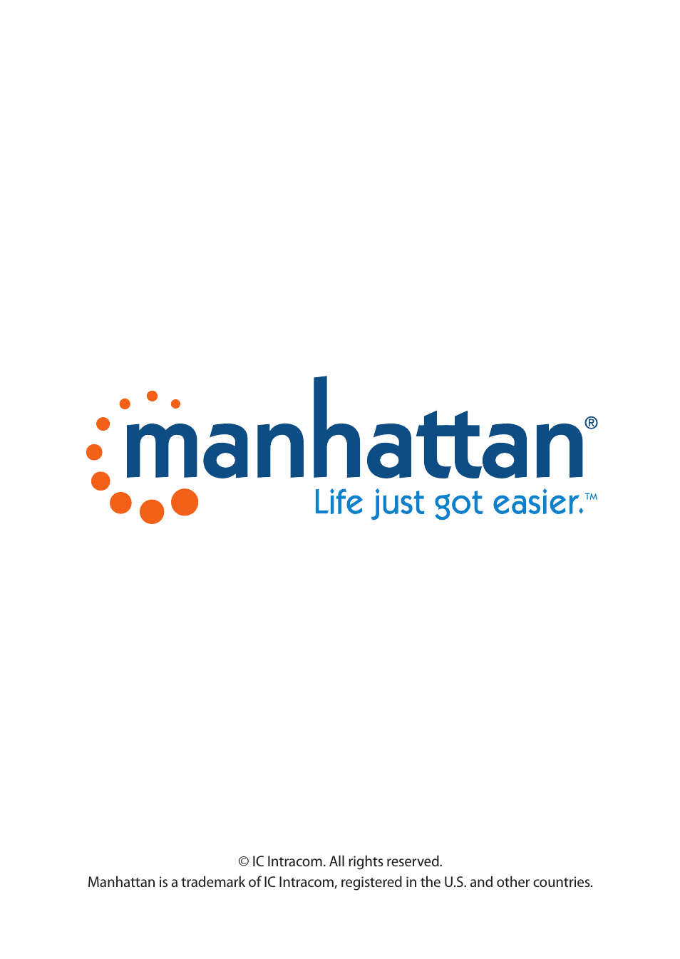 Manhattan 460521 HD Webcam 760 Pro XL User Manual | Page 11 / 11