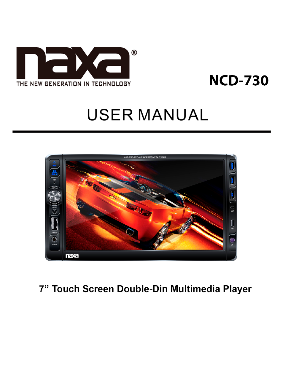 Naxa NCD-730 User Manual | 31 pages