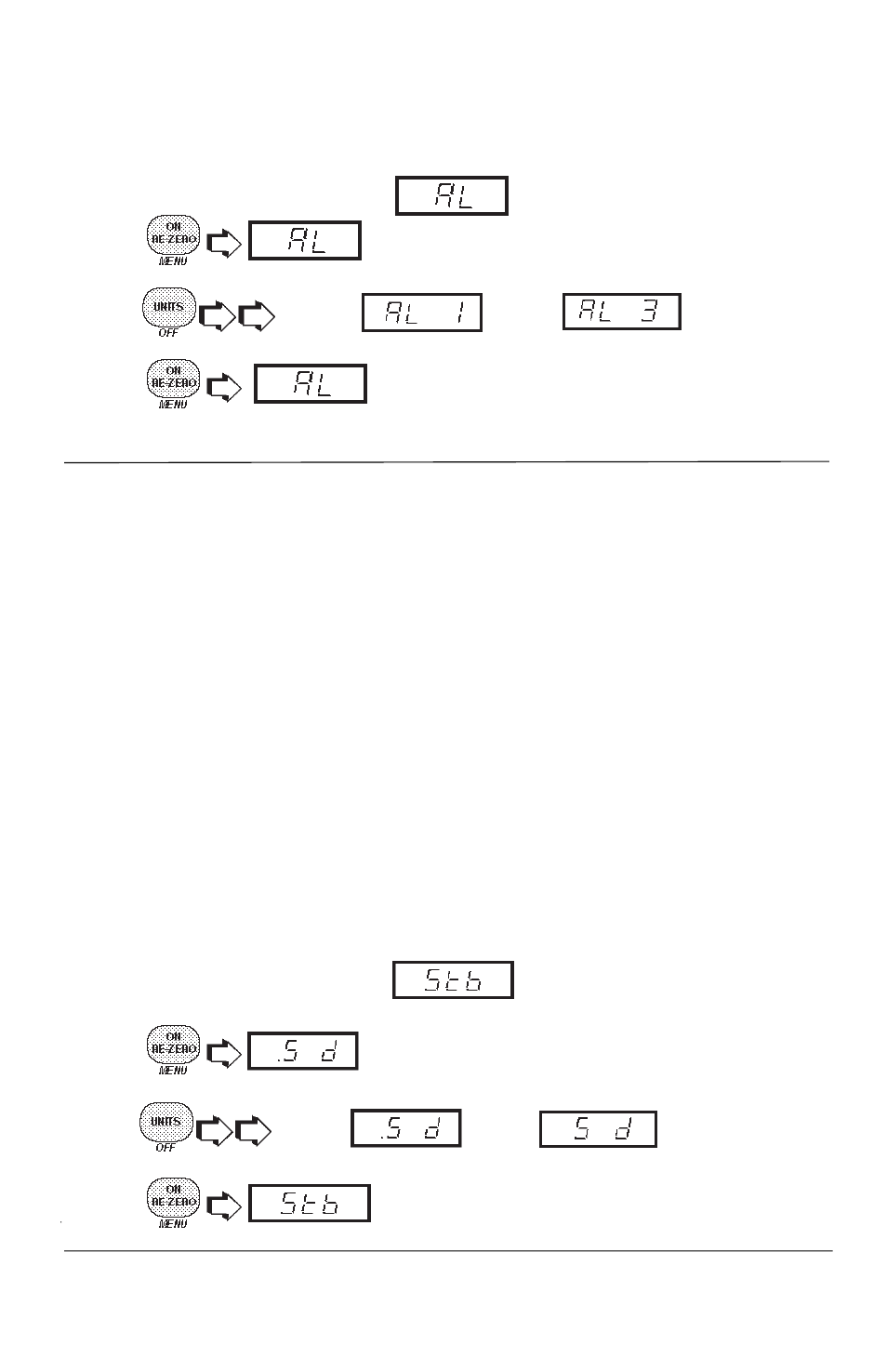 Stability range | Ohaus GT4100DG Electronic Balances User Manual | Page 23 / 52