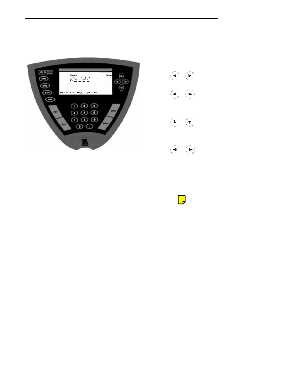 6 rs232, Procedure | Ohaus CD-33 Indicator User Manual | Page 21 / 47