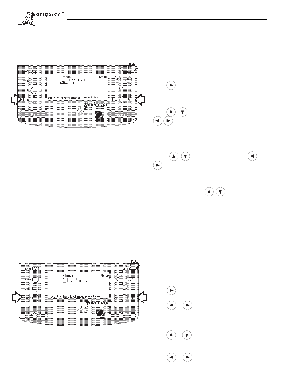 3 good laboratory practices (glp) data, 4 good laboratory practices (glp) set, Procedure | Ohaus NBF1A2 Navigator Balances User Manual | Page 30 / 107