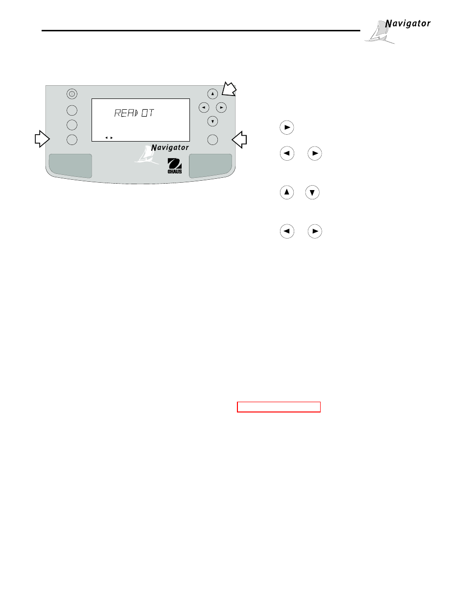 Readout, 2 readout, Procedure | Filter, Lock, Zero tare | Ohaus NBF1A2 Navigator Balances User Manual | Page 80 / 107