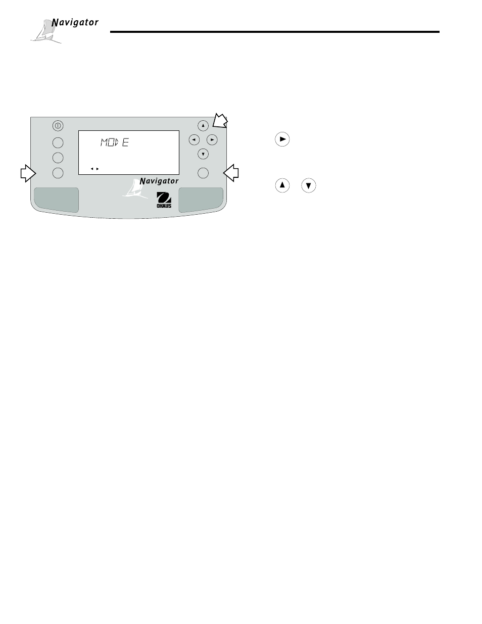 Mode, 7 mode, Procedure | Weigh, Percent, Count, Checkweighing, Zero tare | Ohaus NBF1A2 Navigator Balances User Manual | Page 85 / 107