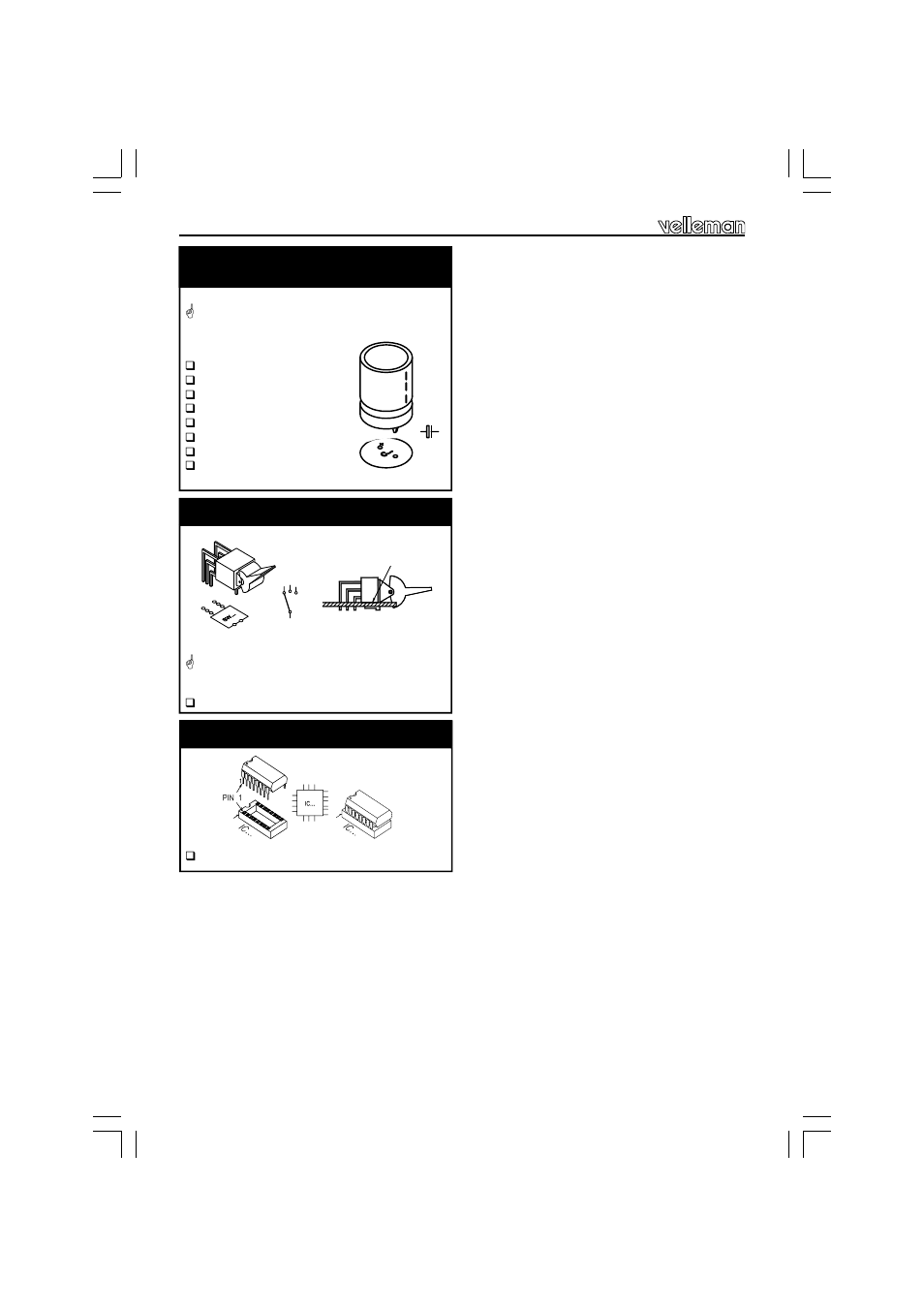 Velleman projects K4040 Assembly instructions User Manual | Page 12 / 28