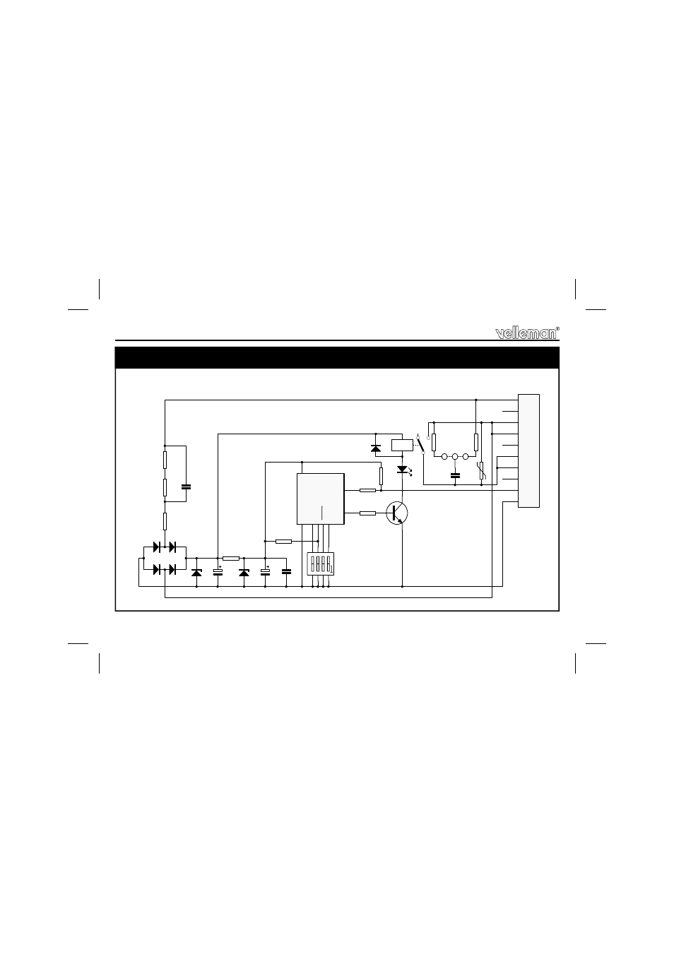 Diagram, 14 diagram | Velleman projects K8008 Assembly instructions User Manual | Page 14 / 16