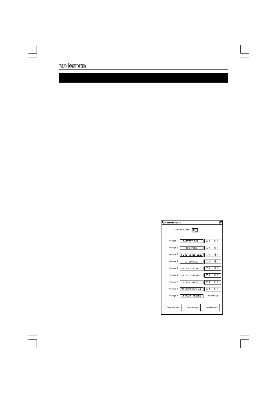 Velleman projects K8045 Assembly instructions User Manual | Page 13 / 20