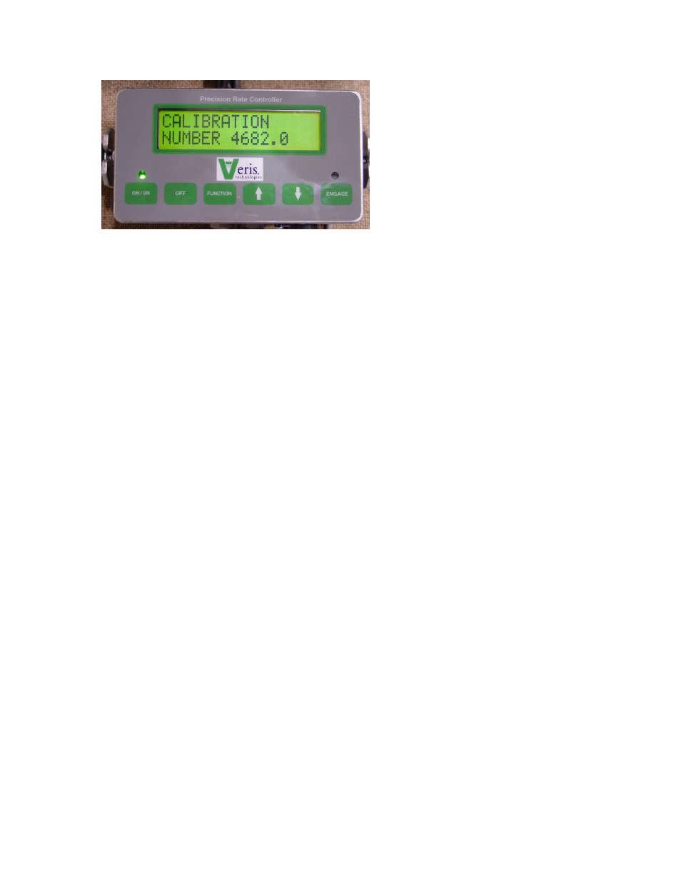 Veris Technologies Precision Rate Controller - Operation Manual User Manual | Page 10 / 27
