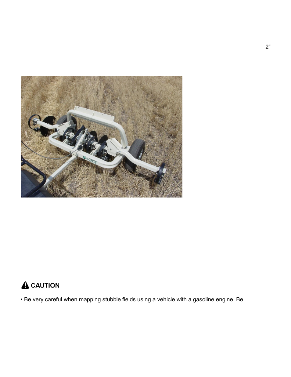 Veris Technologies Quad 2800 Soil EC Mapping System - Operating Instructions User Manual | Page 18 / 44