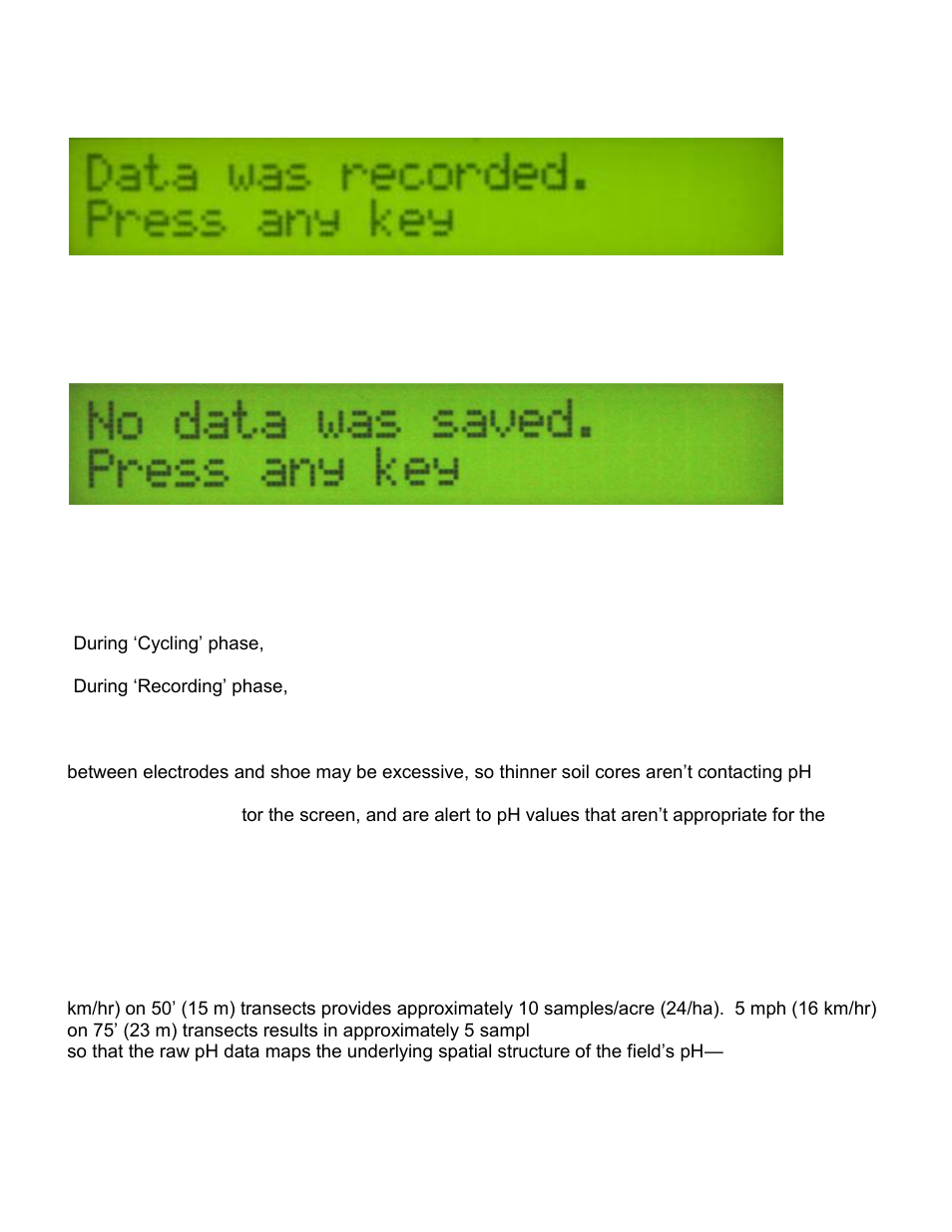 Veris Technologies pH Manager - Operating Instructions User Manual | Page 19 / 72