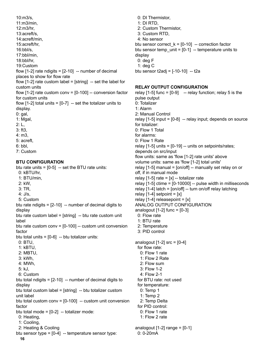 Veris Industries Badger 3050 SERIES Install User Manual | Page 16 / 20