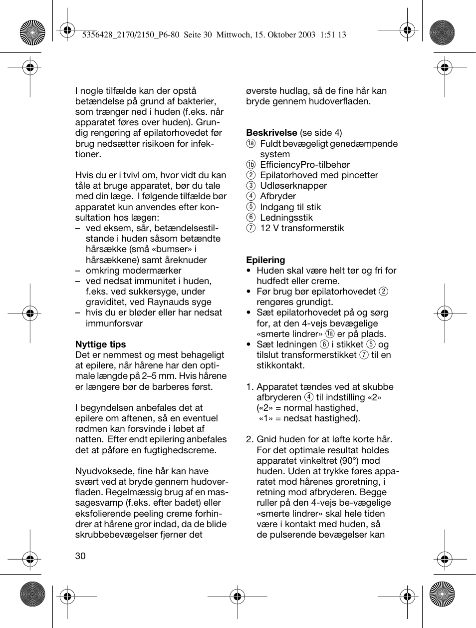 Braun TYPE 5316 User Manual | Page 29 / 76
