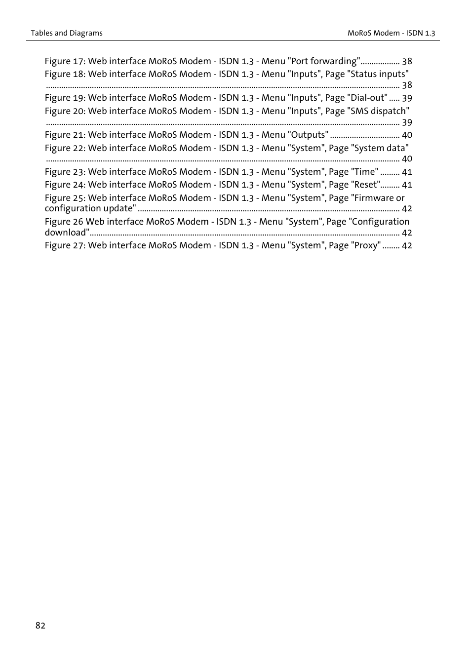 VEGA MoRoS Modem - ISDN 1.3 User Manual | Page 82 / 86