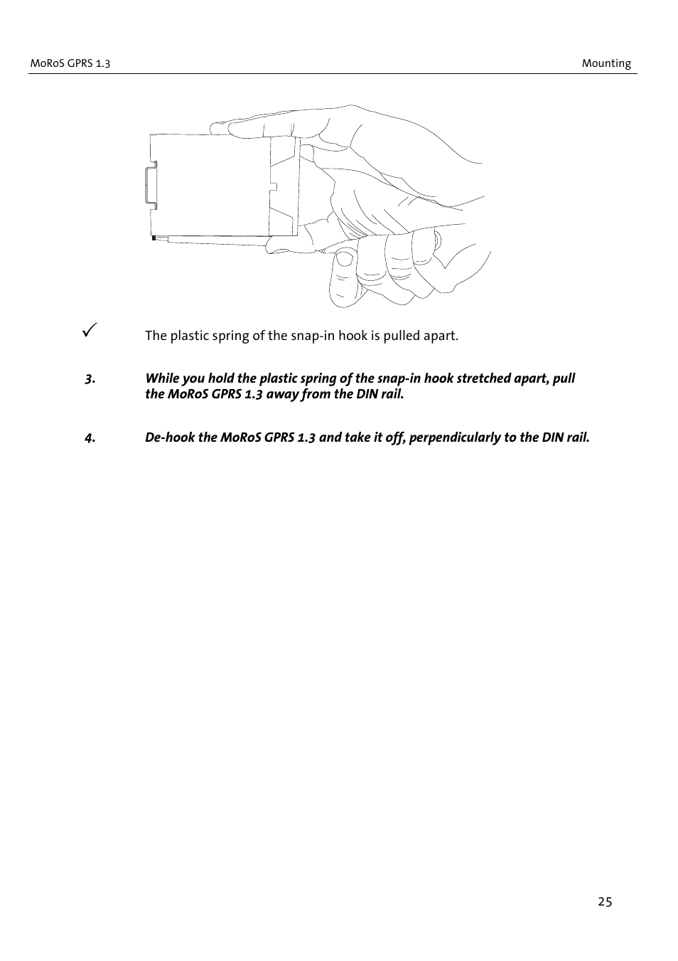 VEGA MoRoS GPRS 1.3 User Manual | Page 25 / 82