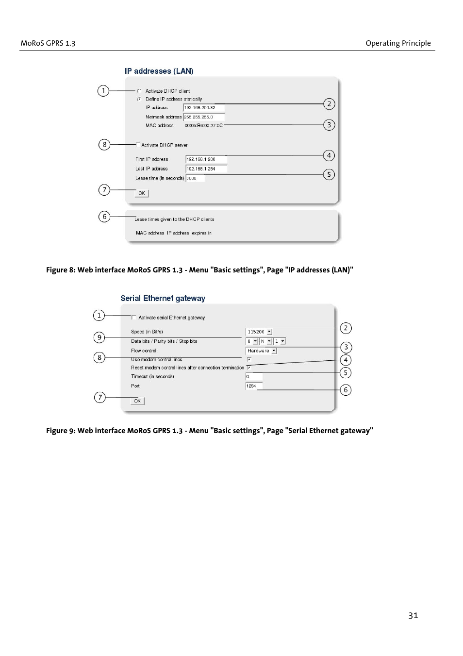 VEGA MoRoS GPRS 1.3 User Manual | Page 31 / 82
