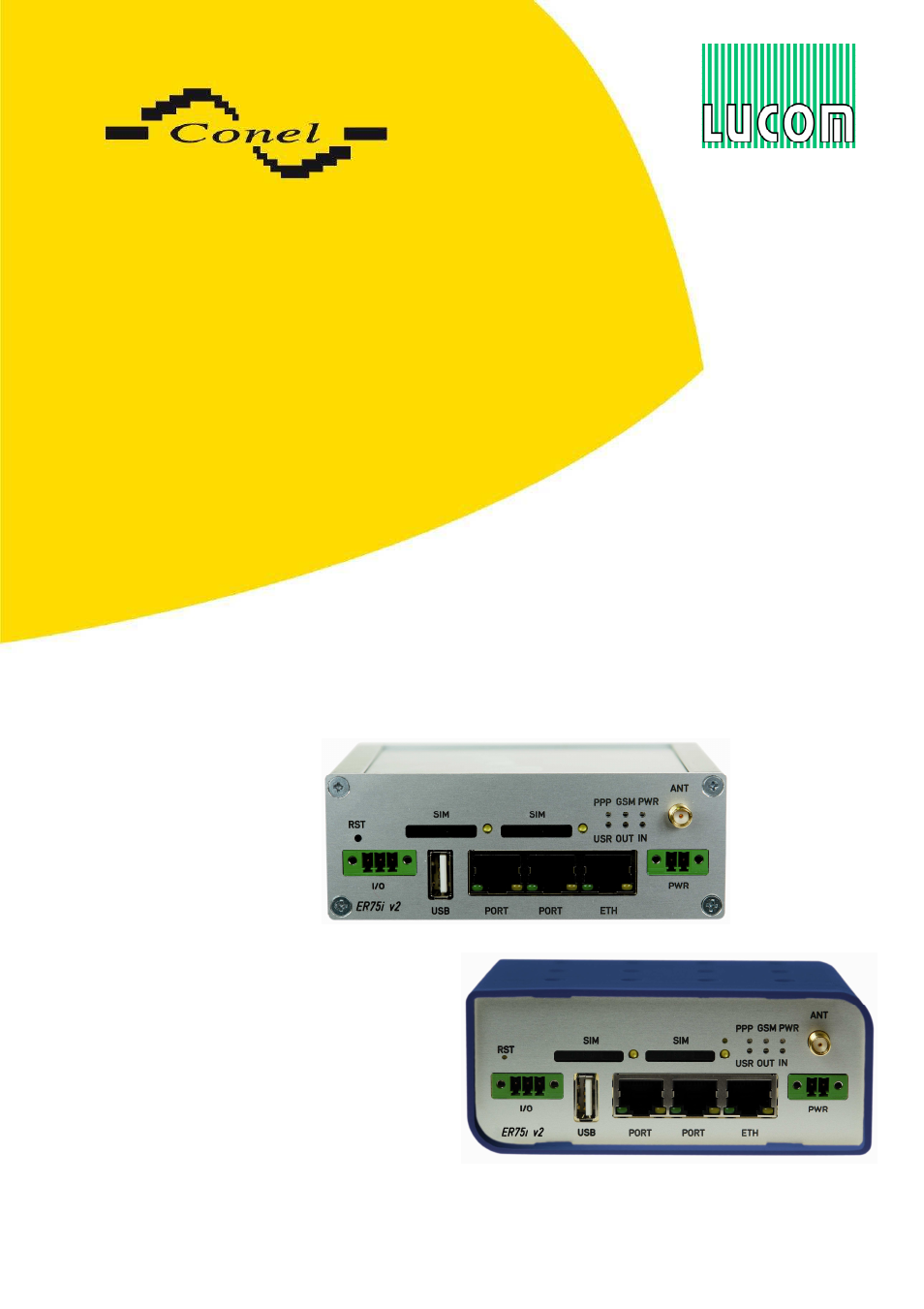VEGA LUCOM EDGE router ER75i v2 SL USER’S GUIDE User Manual | 101 pages