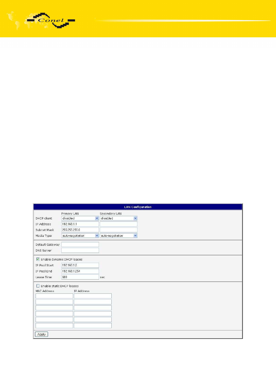 Configuration | VEGA LUCOM EDGE router ER75i v2 SL USER’S GUIDE User Manual | Page 39 / 101