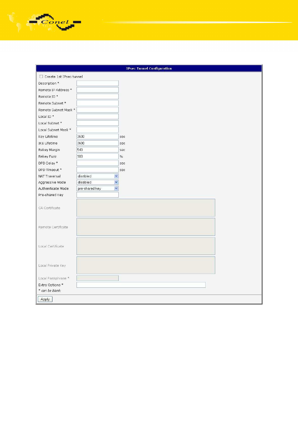 Configuration | VEGA LUCOM EDGE router ER75i v2 SL USER’S GUIDE User Manual | Page 57 / 101