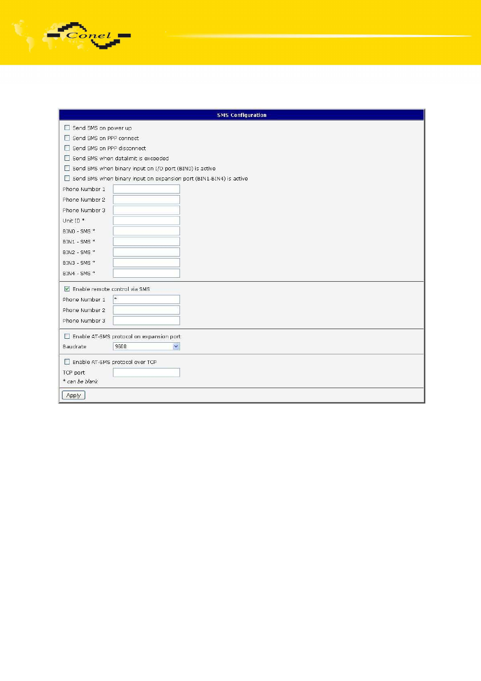 Configuration | VEGA LUCOM EDGE router ER75i v2 SL USER’S GUIDE User Manual | Page 70 / 101