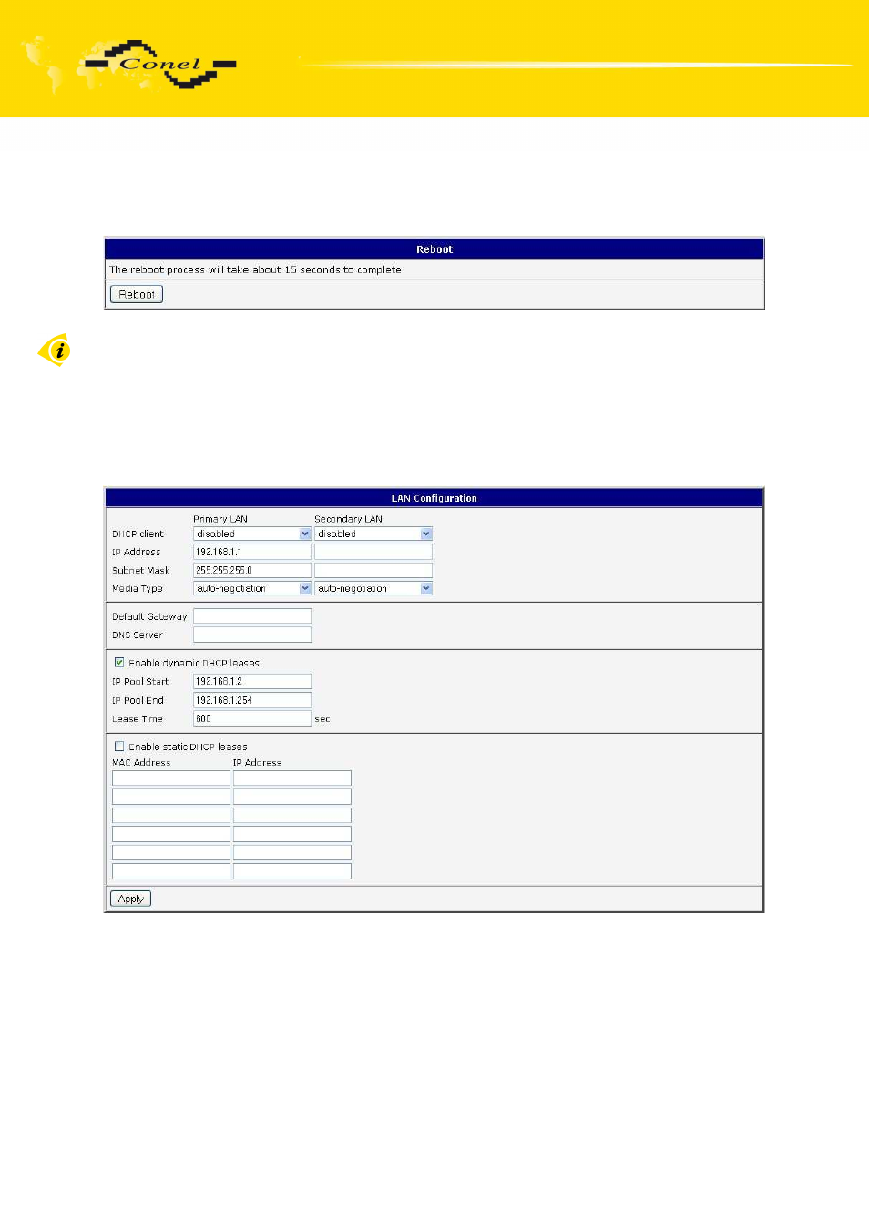 Configuration | VEGA LUCOM EDGE router ER75i v2 SL USER’S GUIDE User Manual | Page 81 / 101