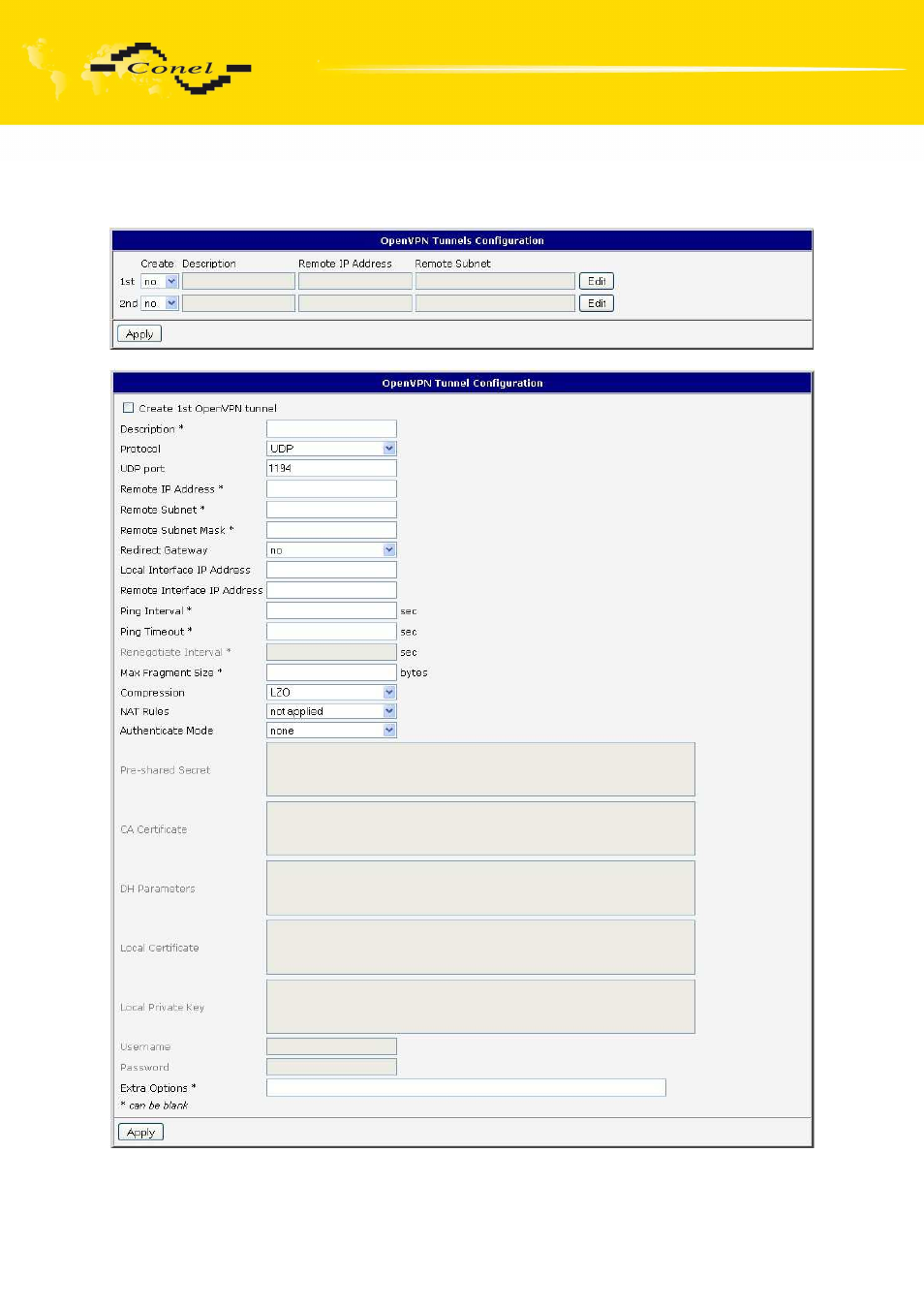 Configuration | VEGA LUCOM EDGE router ER75i v2 SL USER’S GUIDE User Manual | Page 85 / 101