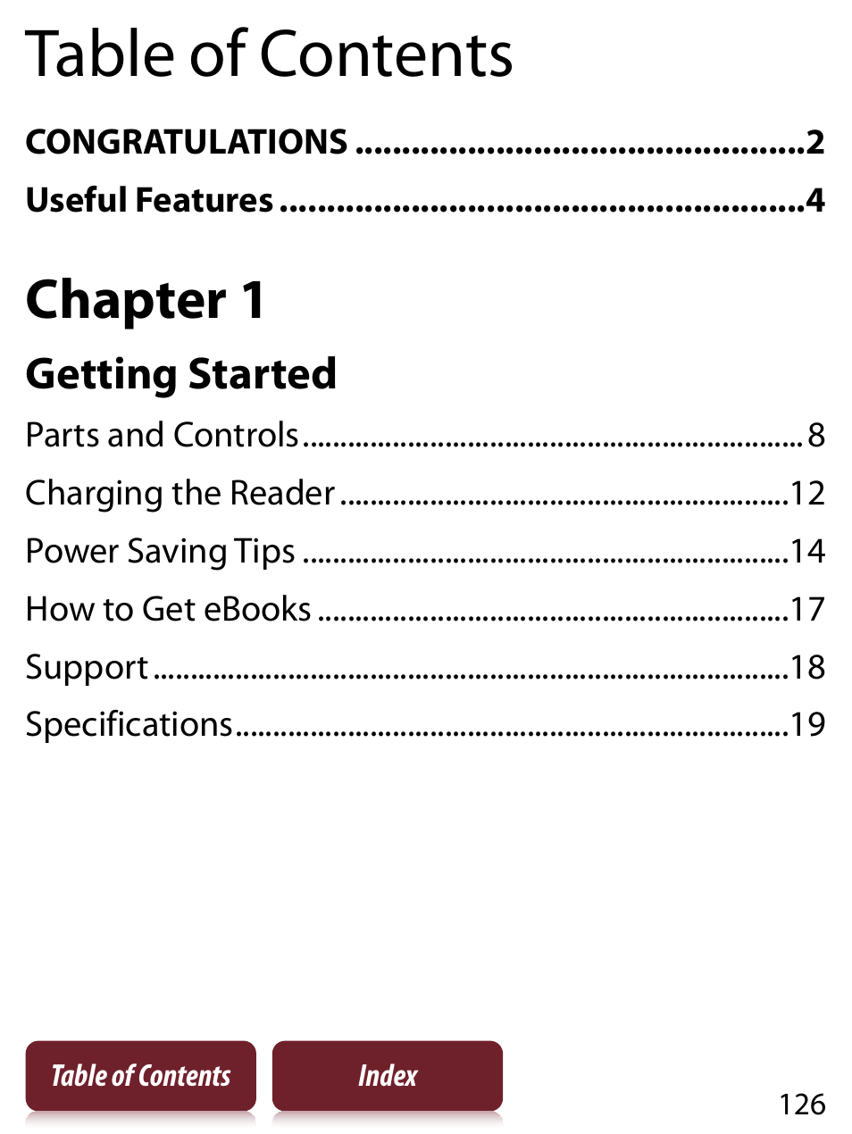 Sony PRS-650 User Manual | Page 126 / 139