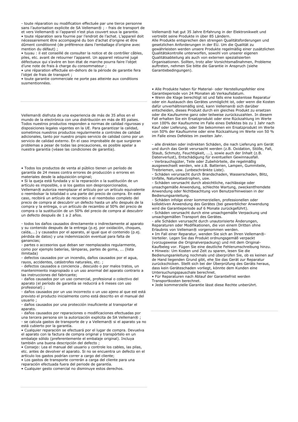Velleman VDP801GLD10 User Manual | Page 23 / 23