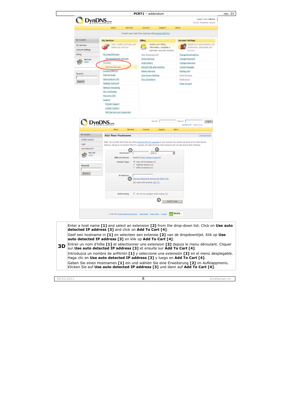 Velleman PCRT1 User Manual | Page 8 / 16