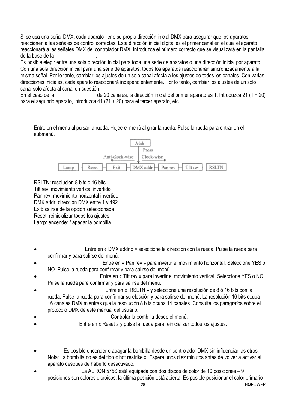 Velleman VDP575MHW16FL User Manual | Page 28 / 39