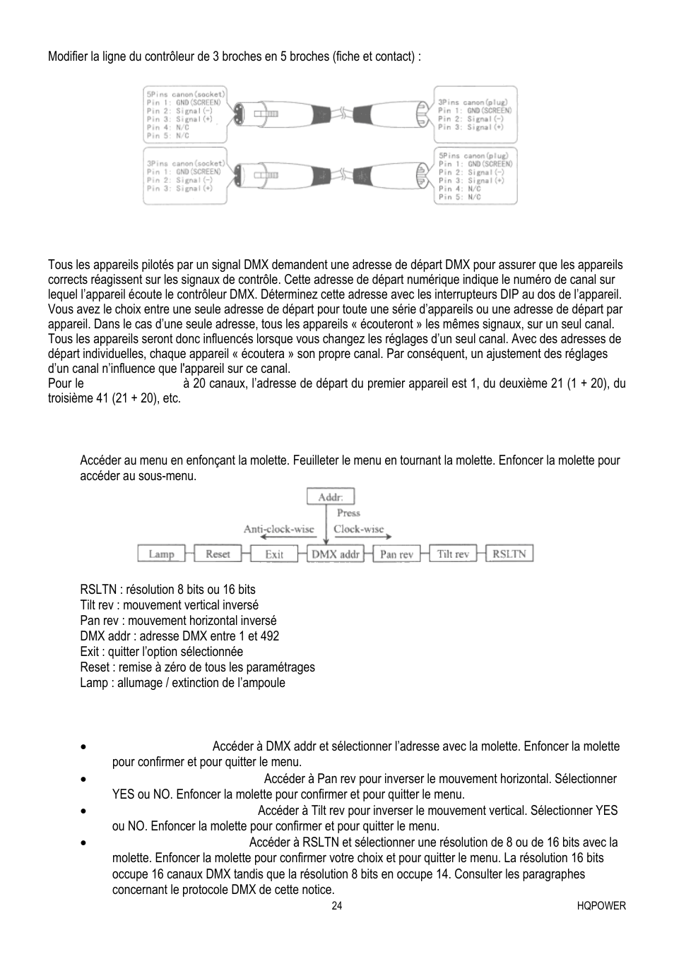 Velleman VDP575MHS20FL User Manual | Page 24 / 46