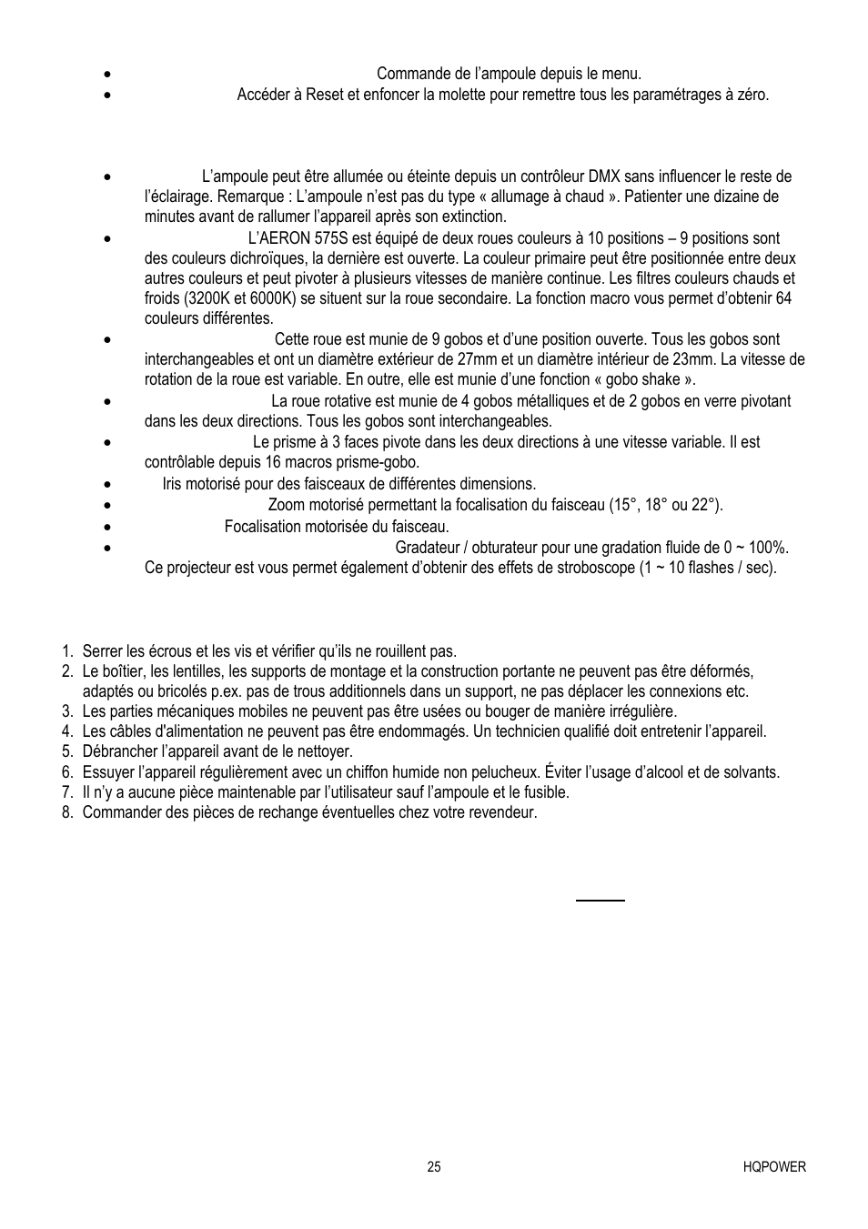 Velleman VDP575MHS20FL User Manual | Page 25 / 46