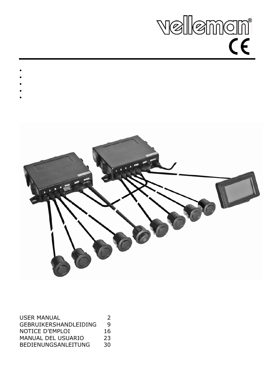 Velleman SPBS8 User Manual | 36 pages