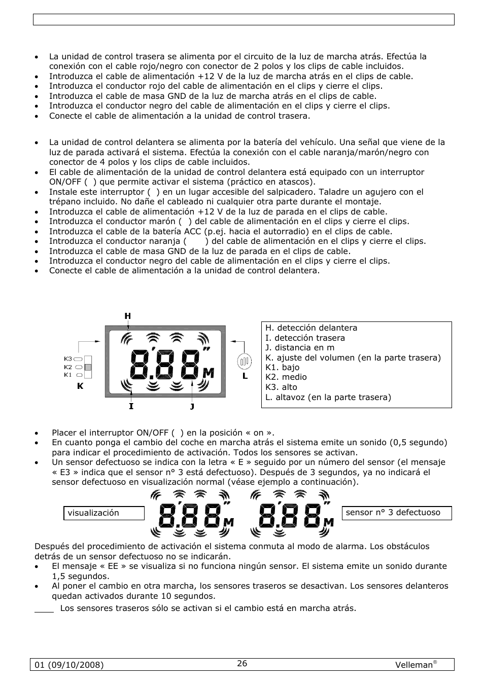 Velleman SPBS8 User Manual | Page 26 / 36