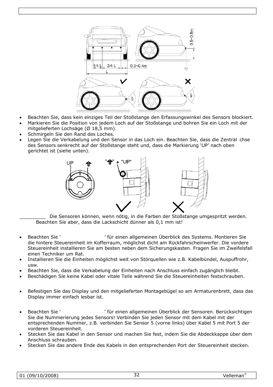 Velleman SPBS8 User Manual | Page 32 / 36
