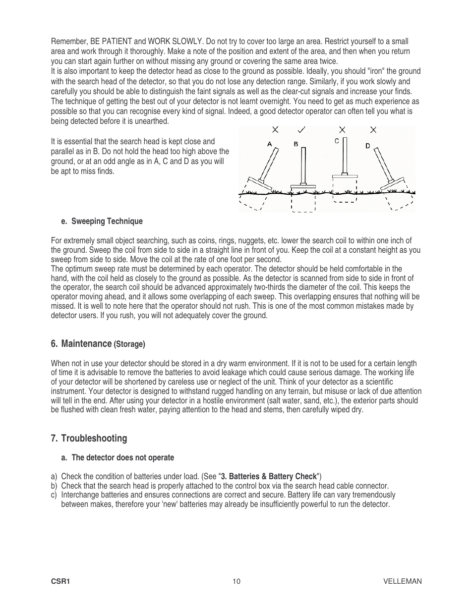 Velleman CSR1 User Manual | Page 10 / 56