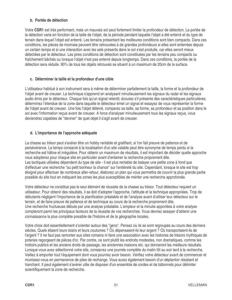Velleman CSR1 User Manual | Page 31 / 56