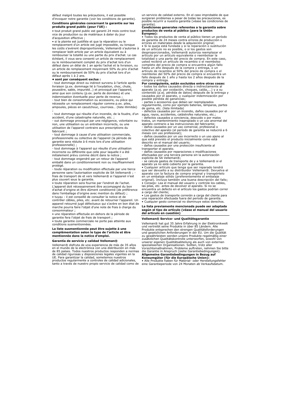 Velleman ABJ10T User Manual | Page 27 / 28