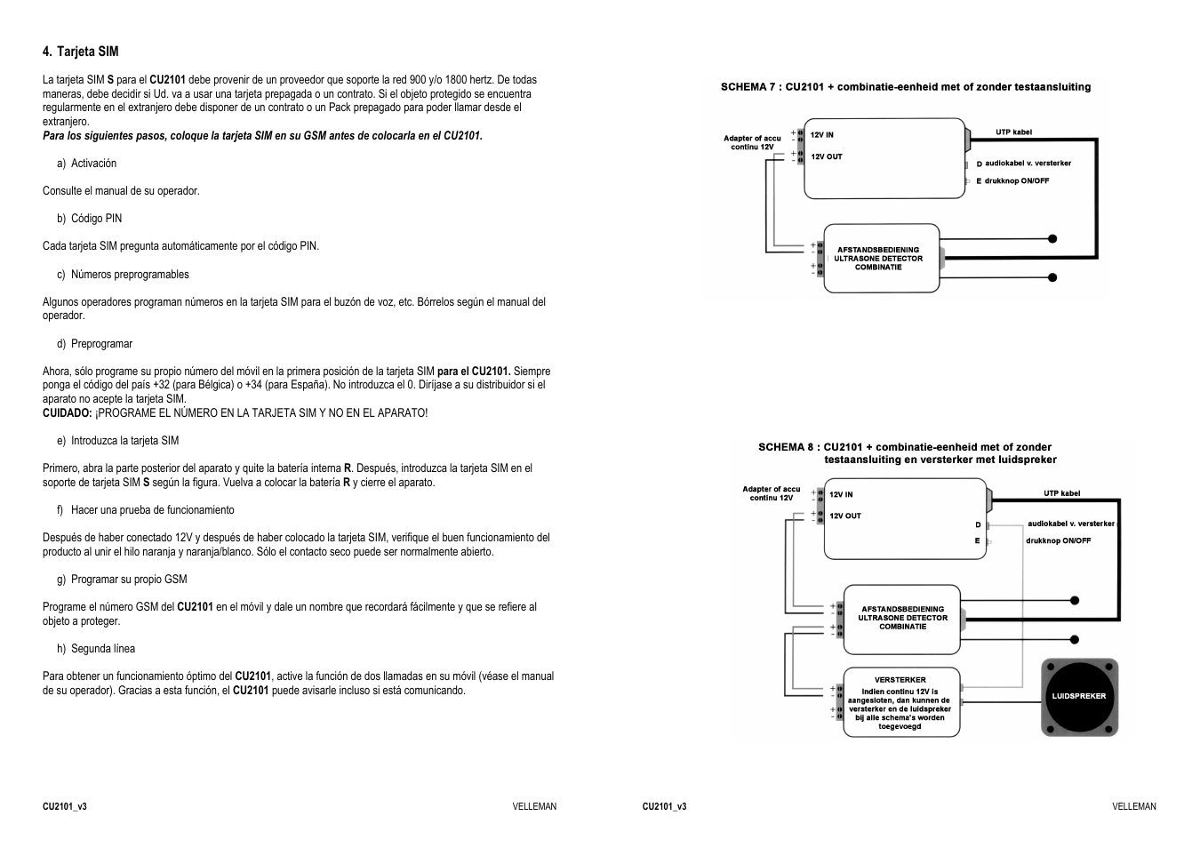 Velleman CU2101 User Manual | Page 17 / 22