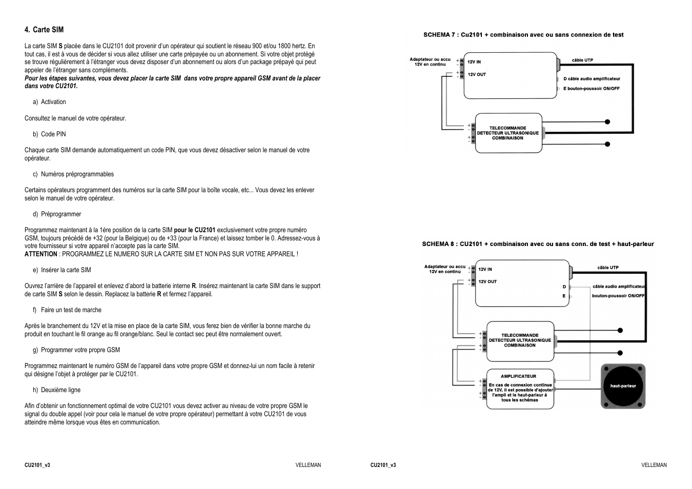 Velleman CU2101 User Manual | Page 20 / 22