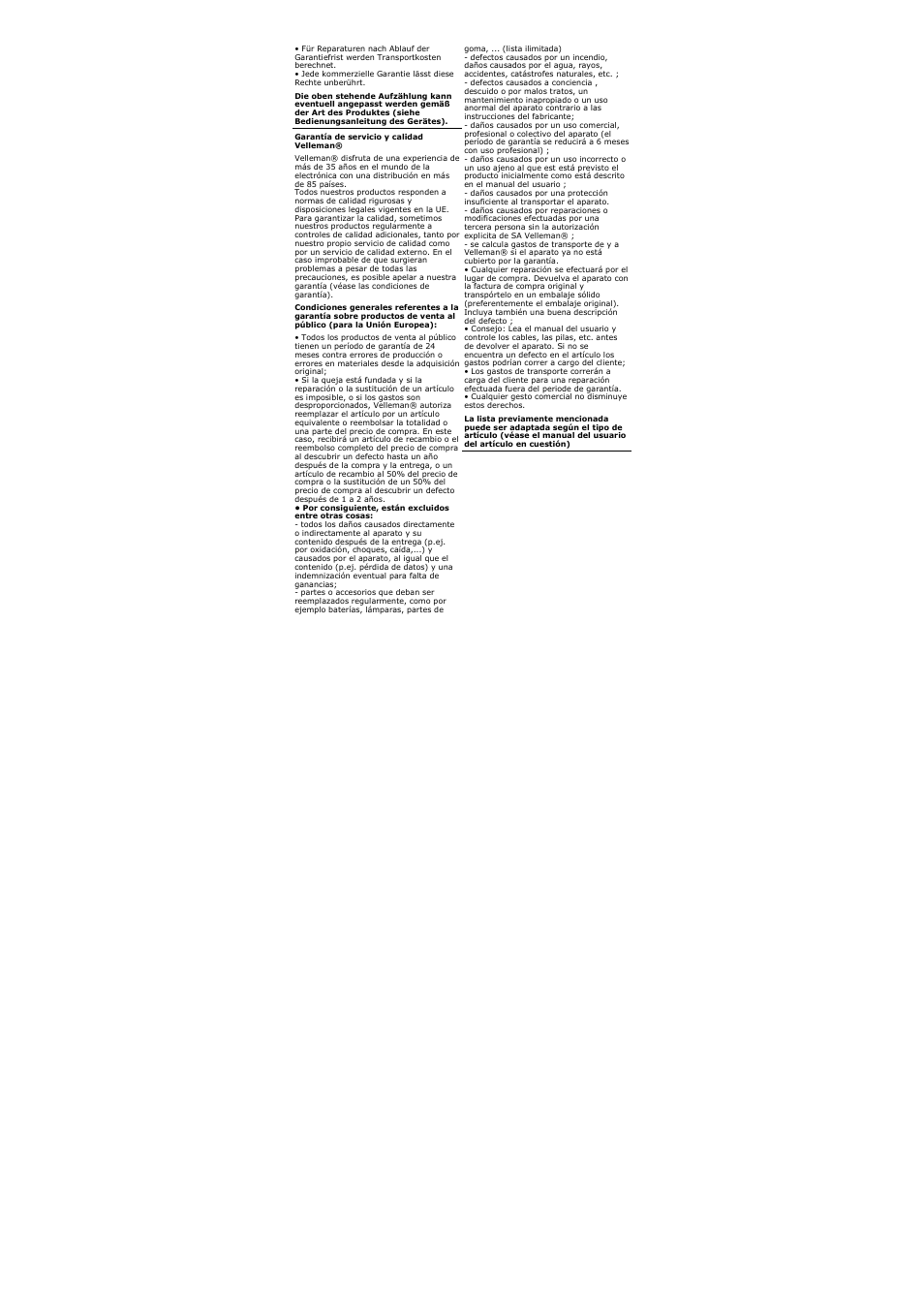 Velleman MONCOLH2 User Manual | Page 22 / 22