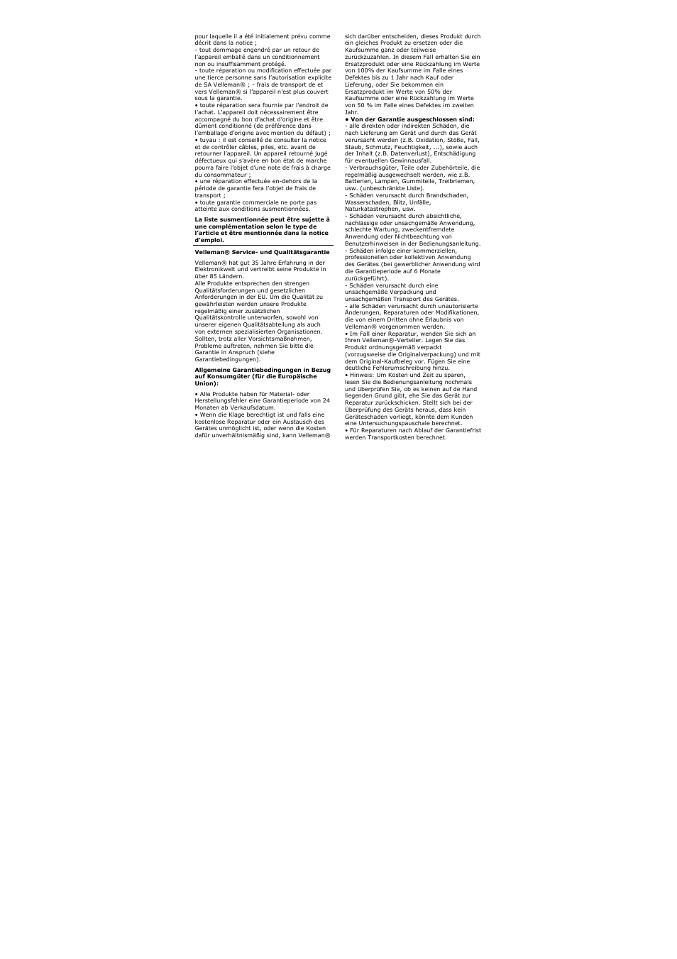 Velleman DVM8080 User Manual | Page 21 / 22