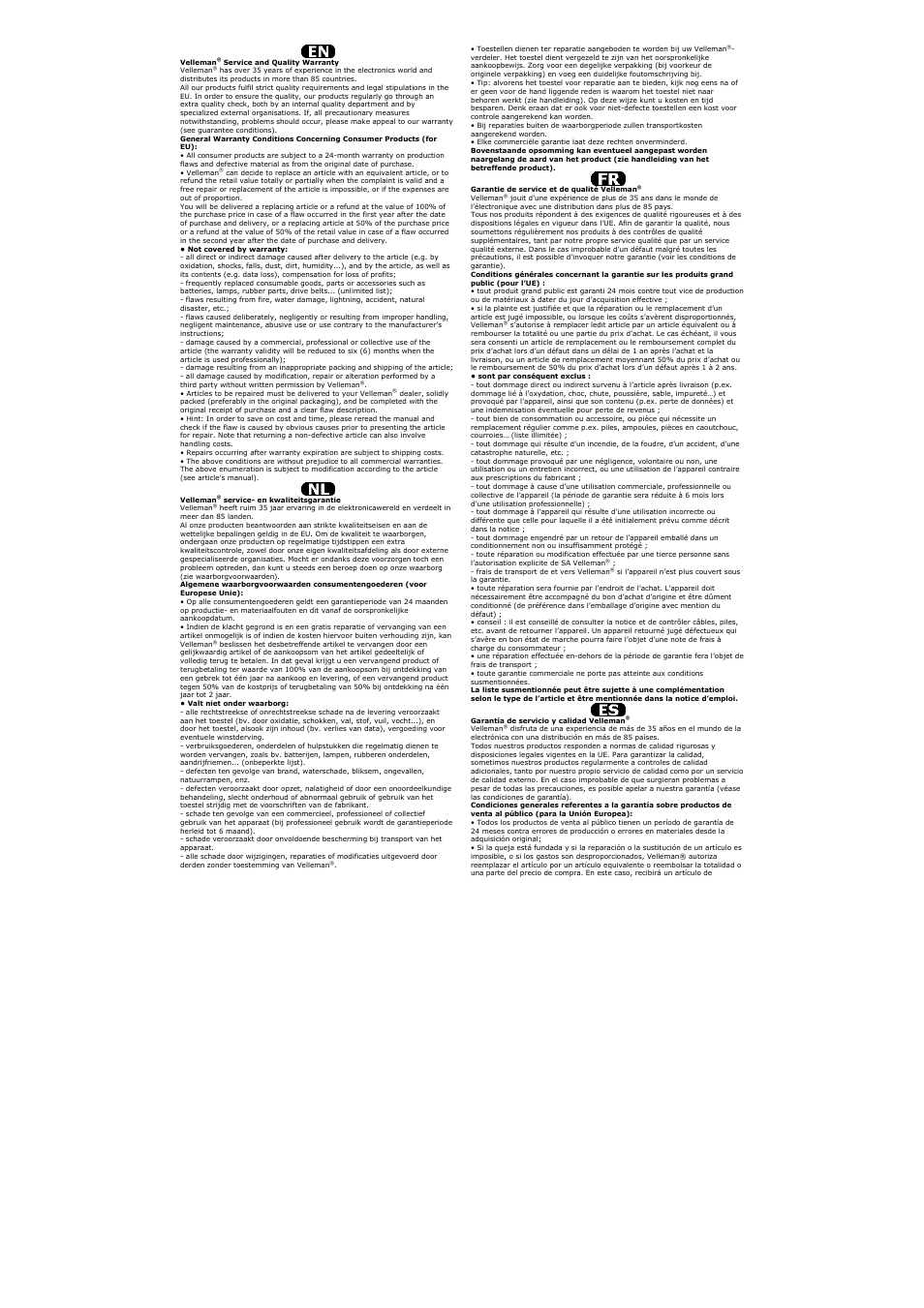 Velleman AAC01 User Manual | Page 11 / 12