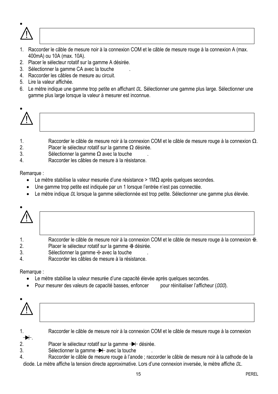 Velleman EVM1400 User Manual | Page 15 / 60