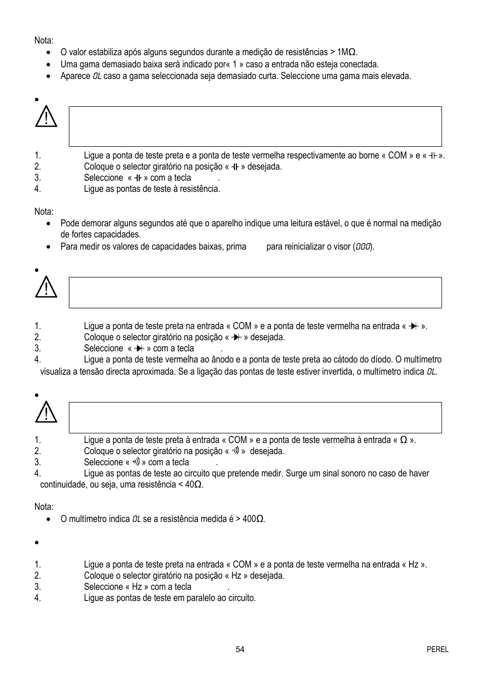 Velleman EVM1400 User Manual | Page 54 / 60
