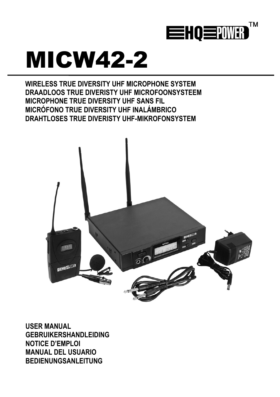 Velleman MICW42-2 User Manual | 30 pages