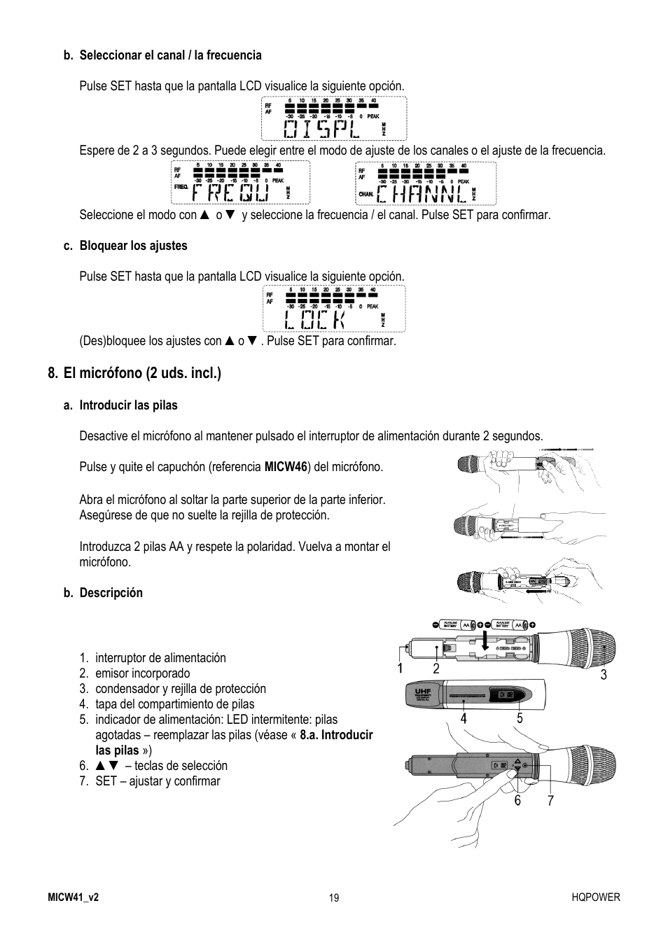 Velleman MICW41 User Manual | Page 19 / 34