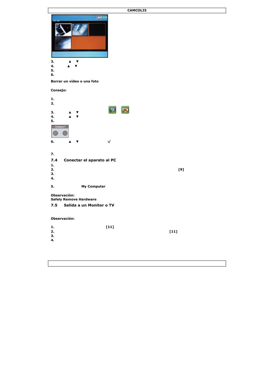 Velleman CAMCOLI5 User Manual | Page 27 / 37