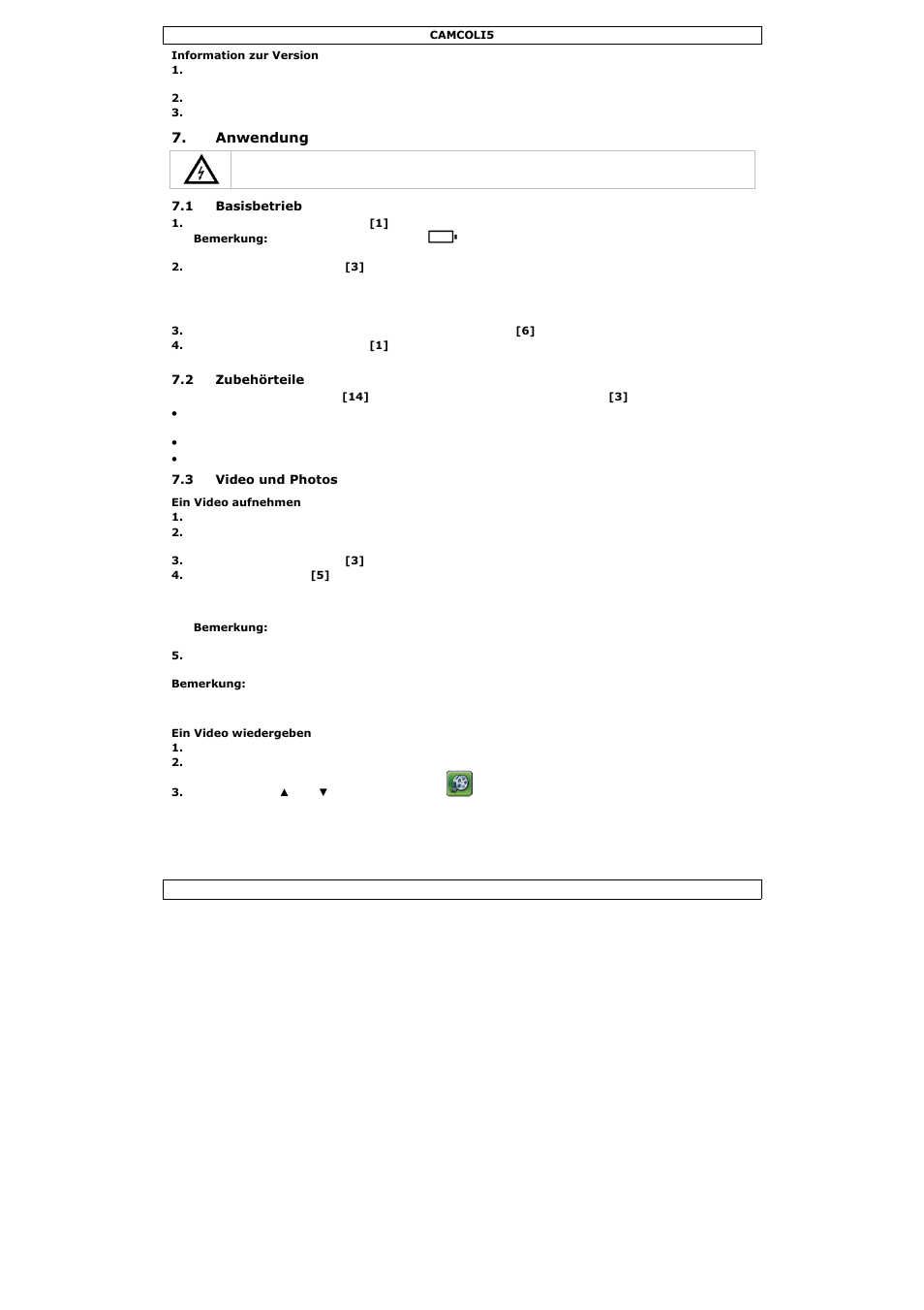 Velleman CAMCOLI5 User Manual | Page 32 / 37