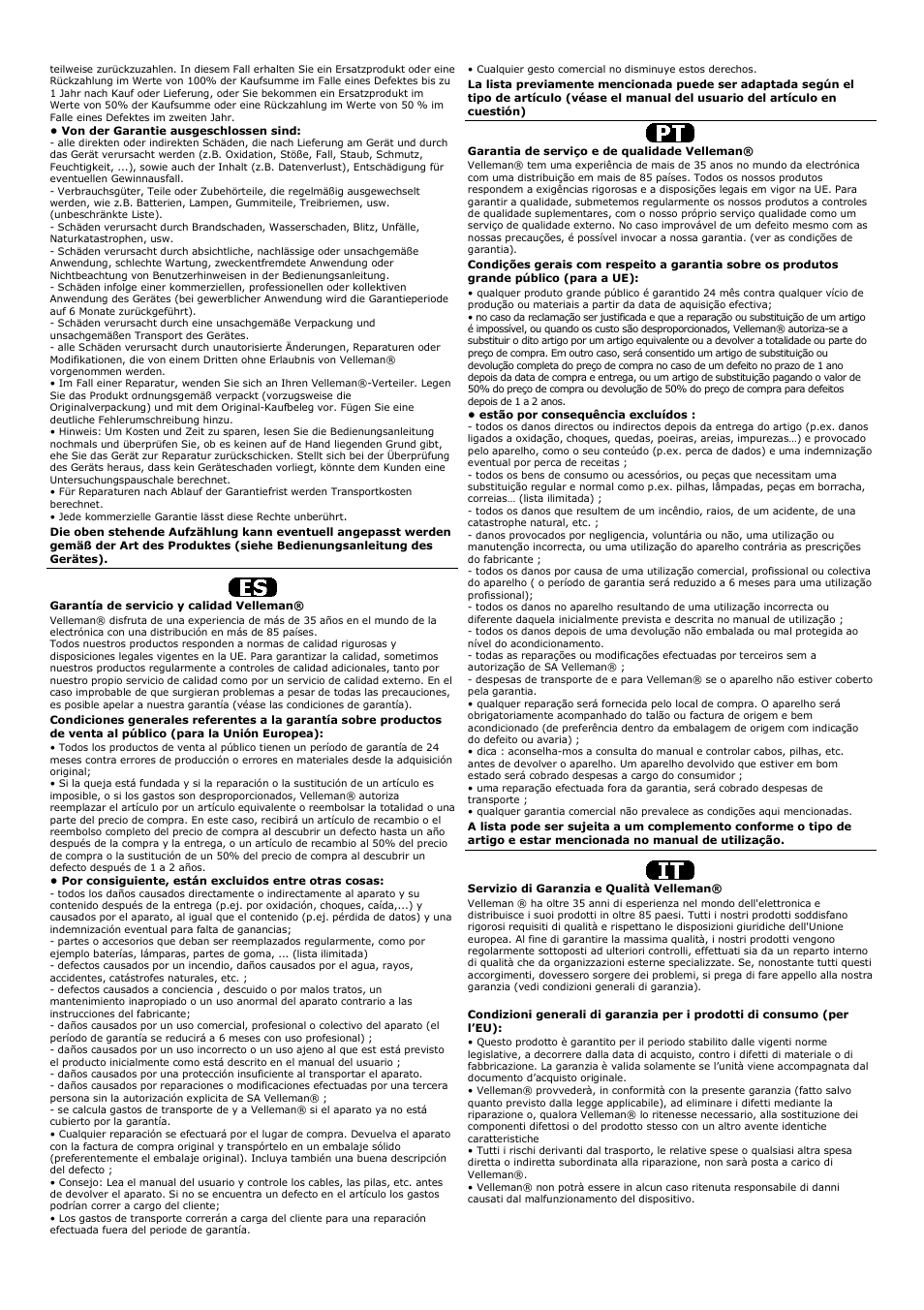Velleman DESG2 User Manual | Page 25 / 26