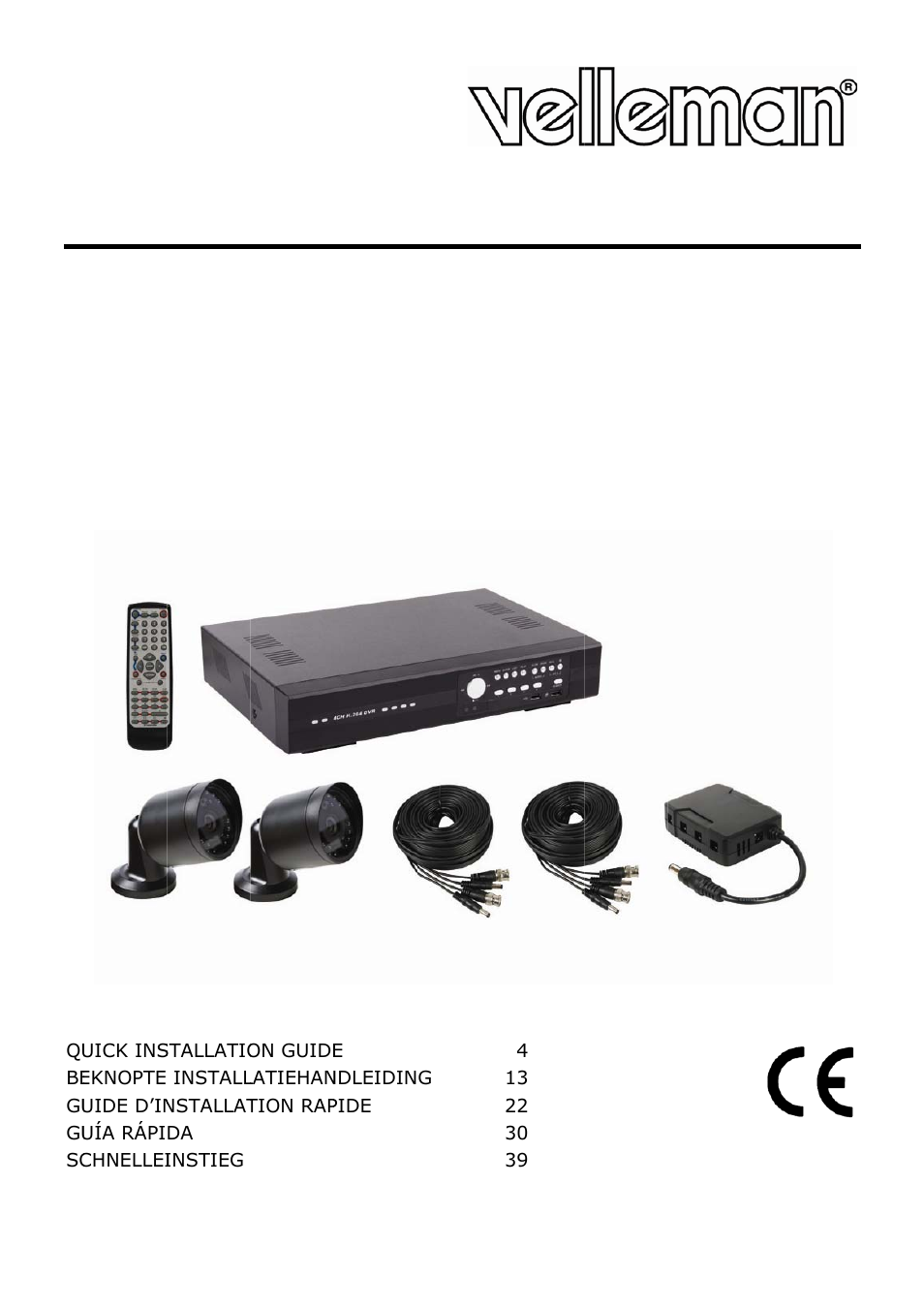 Velleman CCTVPROM14 User Manual | 49 pages